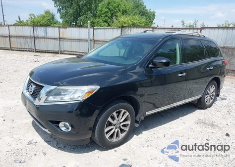 2014 Nissan Pathfinder Sl из США, поврежденный, VIN 5N1AR2MM2EC709839
